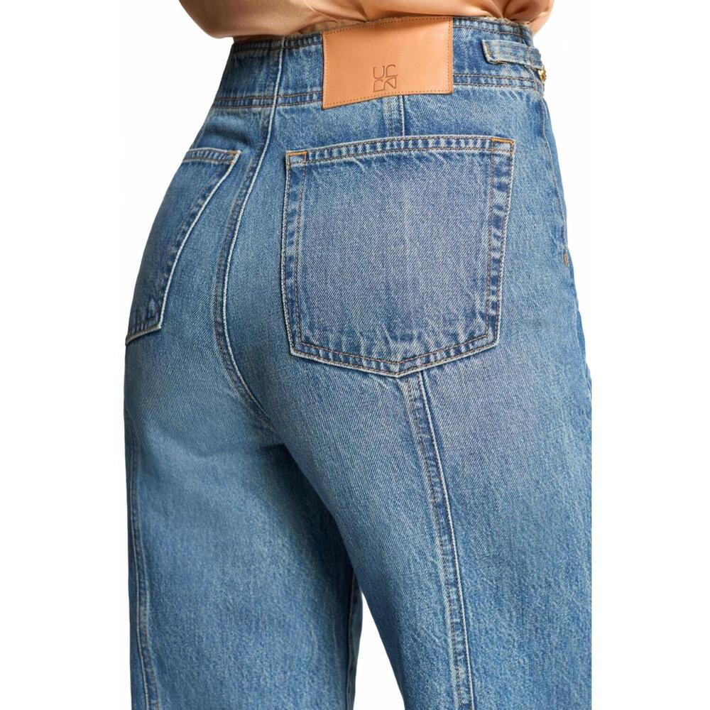 NEW ULLA JOHNSON the delphine high rise jean in danube - Picture 6 of 7